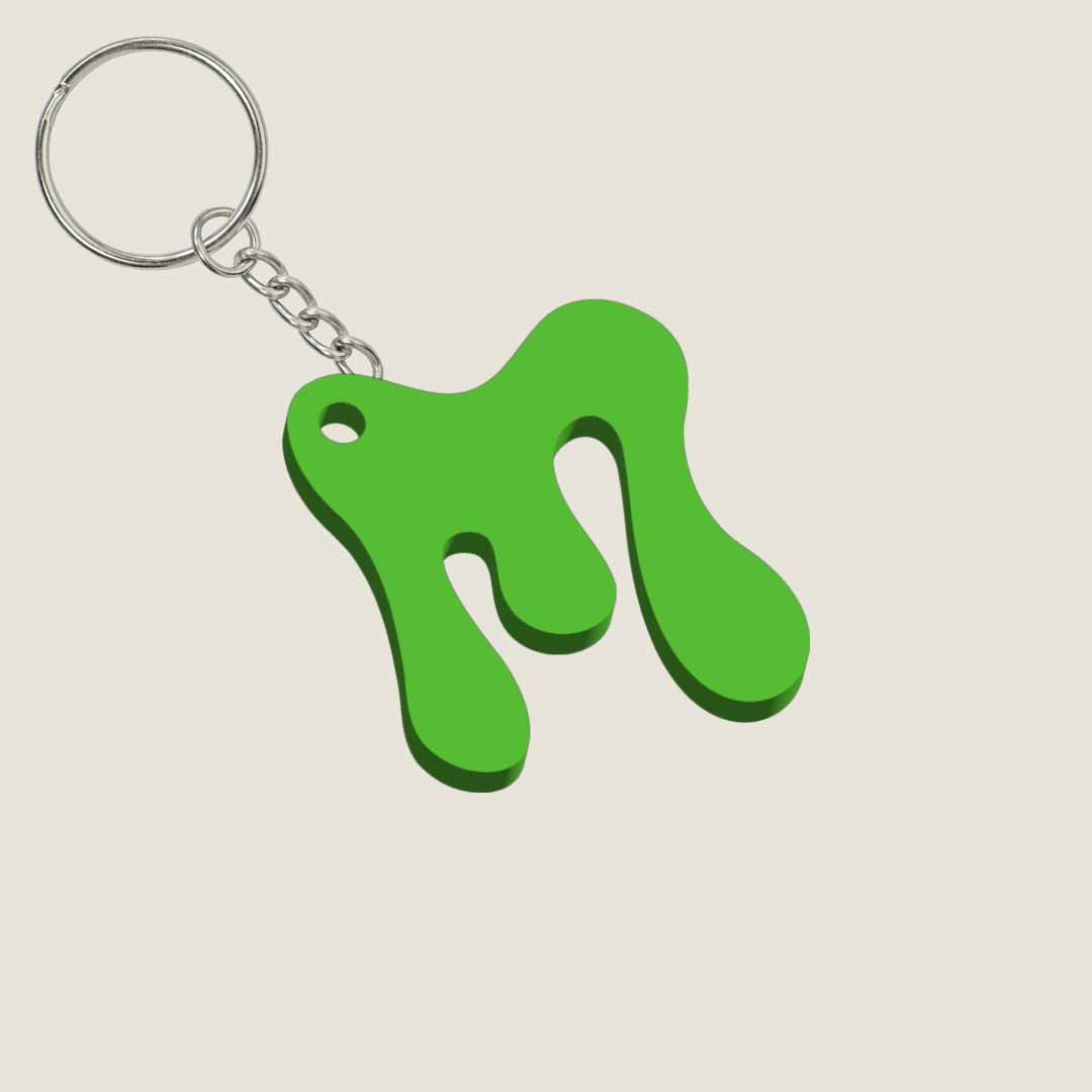 Llavero Acrílico con Inicial | Combinable | Hotculture®