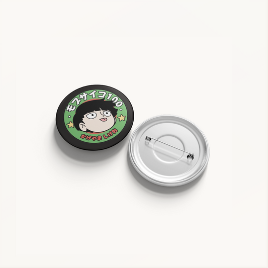 Button Badge Mob Psycho | Pin de 1" Handmade