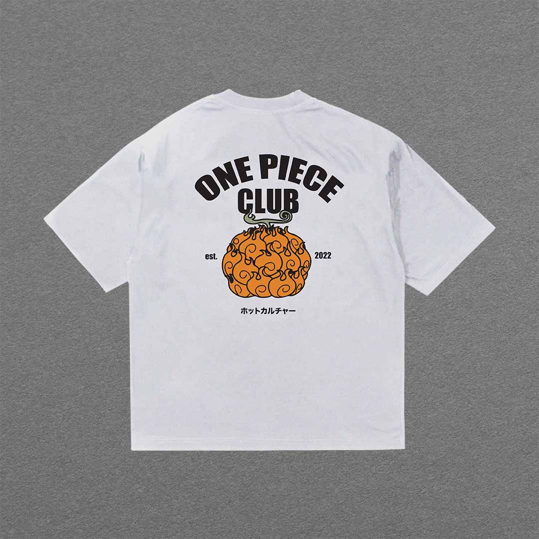 T-Shirt ONE PIECE CLUB | Hotculture® Exclusive Design | Devil Fruit Edition