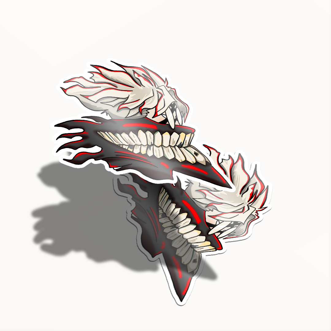 Sticker Dandadan – Diseño Exclusivo Hotculture® | Vinyl Sticker 3" Water & UV Resistant