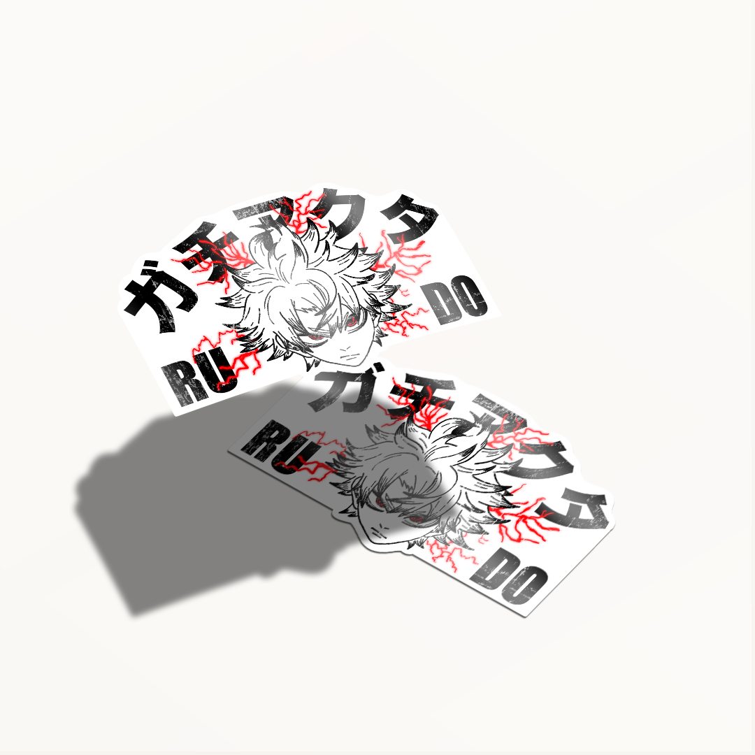 Sticker Gachiakuta – Diseño Exclusivo Hotculture® | Vinyl Sticker 3" Water & UV Resistant