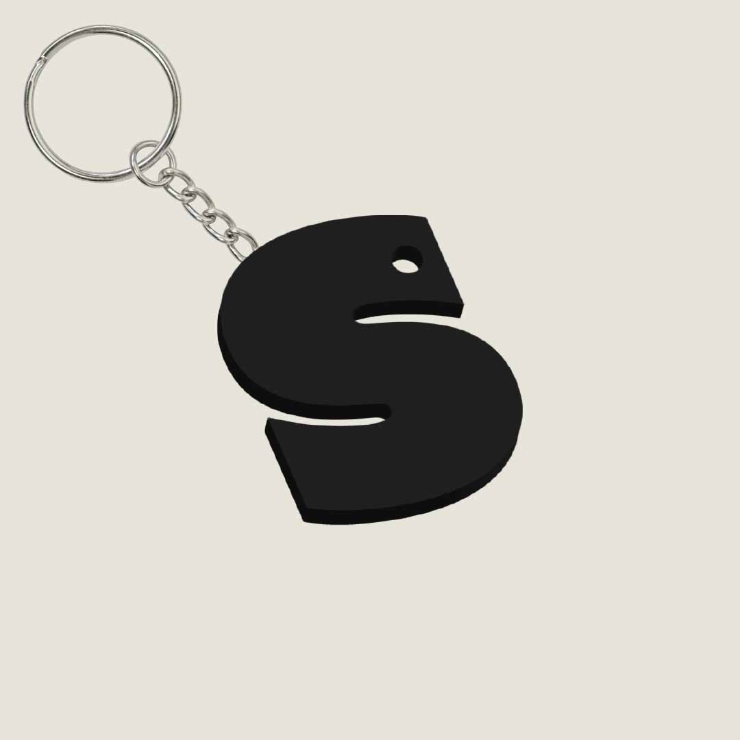 Llavero Acrílico con Inicial | Combinable | Hotculture®