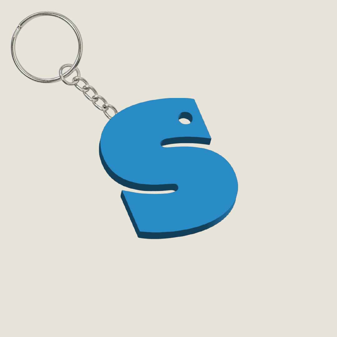 Llavero Acrílico con Inicial | Combinable | Hotculture®