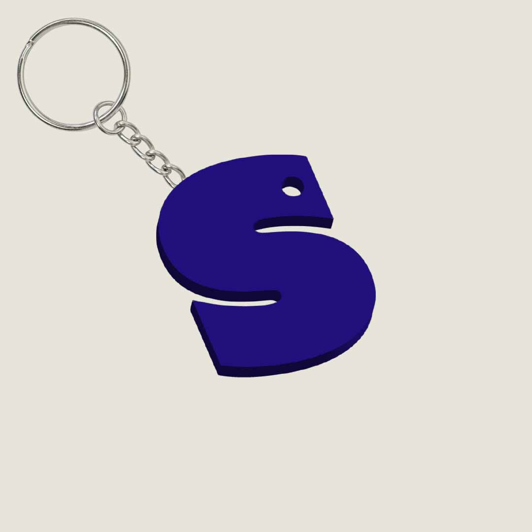 Llavero Acrílico con Inicial | Combinable | Hotculture®