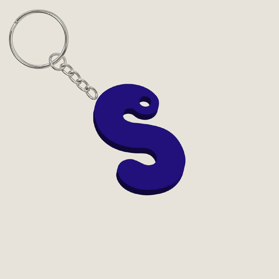 Llavero Acrílico con Inicial | Combinable | Hotculture®