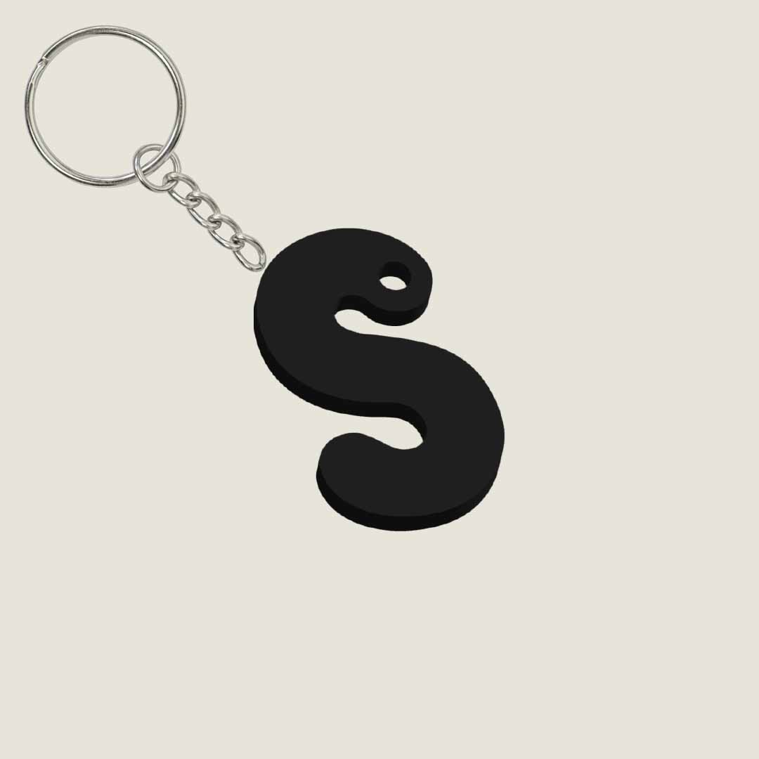 Llavero Acrílico con Inicial | Combinable | Hotculture®