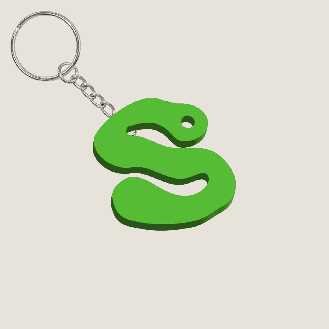 Llavero Acrílico con Inicial | Combinable | Hotculture®