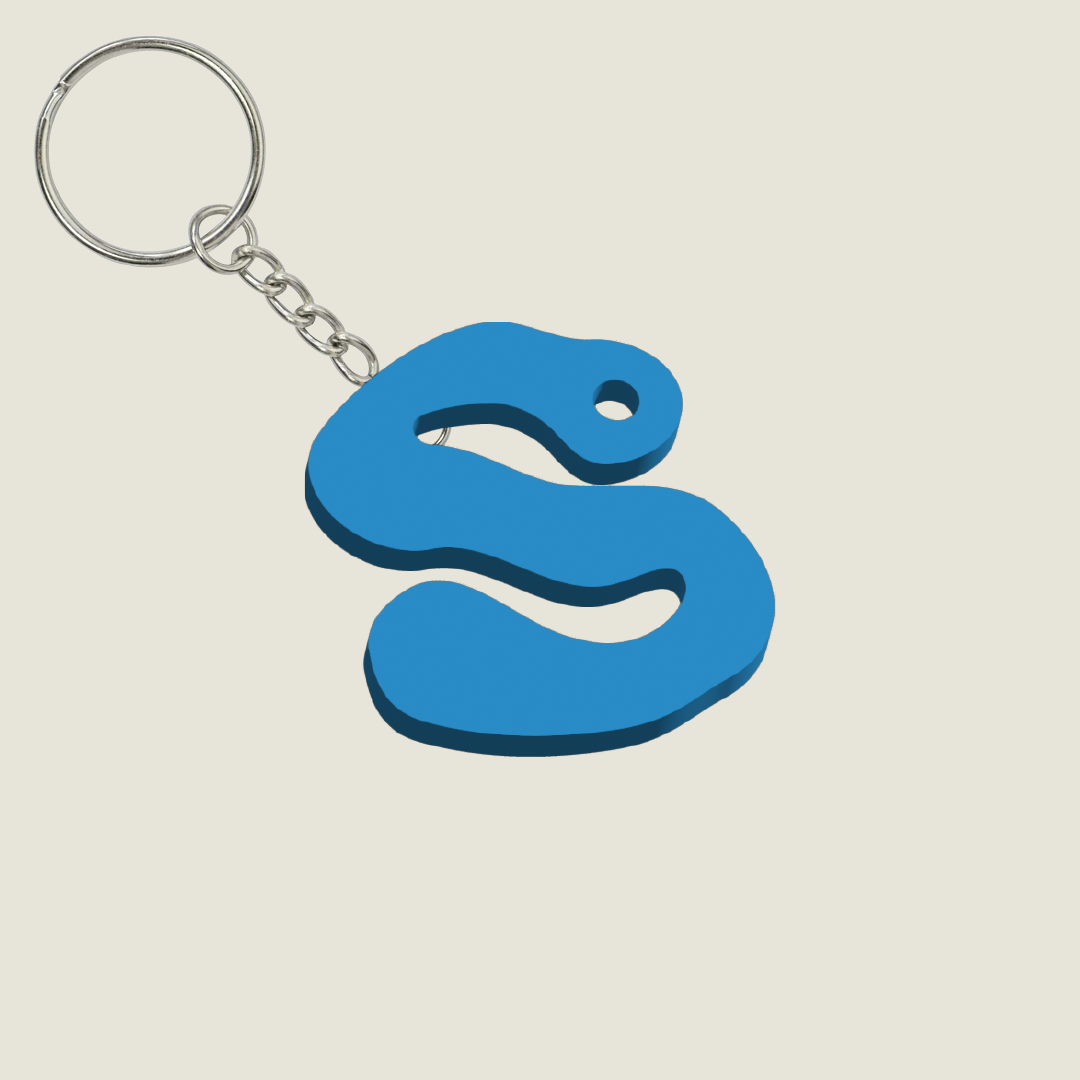 Llavero Acrílico con Inicial | Combinable | Hotculture®