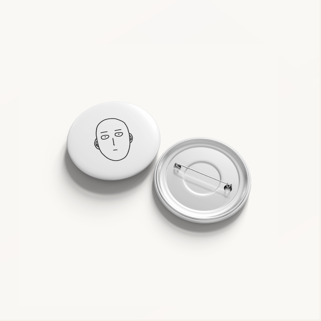 Button Badge One Punch Man | Pin de 1" Handmade