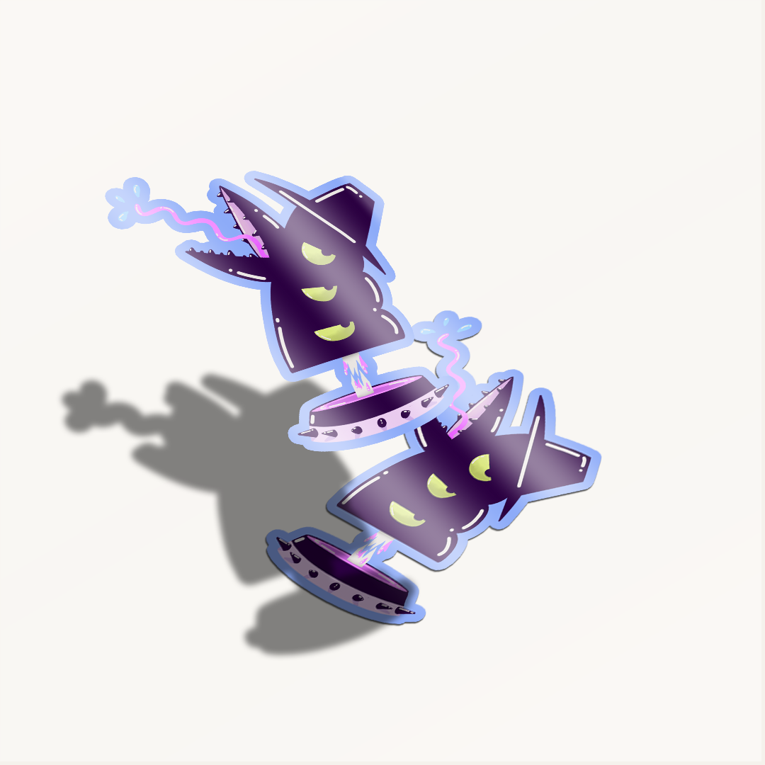 Sticker Kpop demon hunters – Diseño Exclusivo Hotculture® | Vinyl Sticker 2.5" Water & UV Resistant