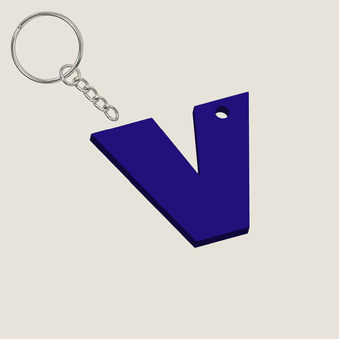 Llavero Acrílico con Inicial | Combinable | Hotculture®