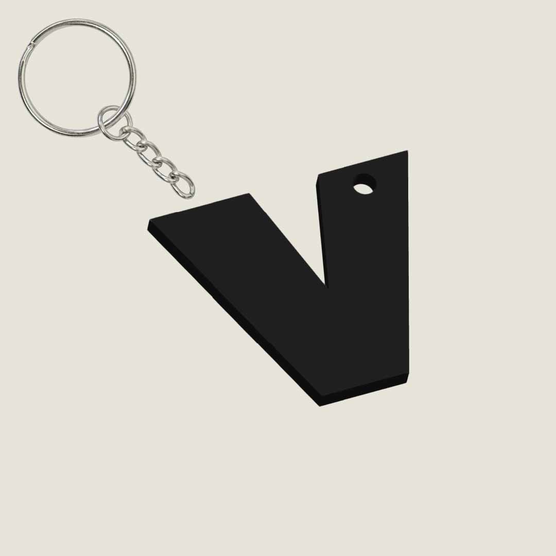 Llavero Acrílico con Inicial | Combinable | Hotculture®