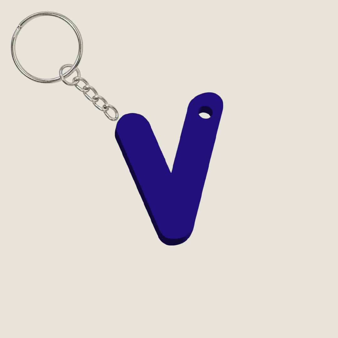 Llavero Acrílico con Inicial | Combinable | Hotculture®