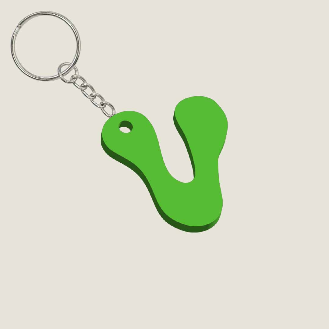 Llavero Acrílico con Inicial | Combinable | Hotculture®