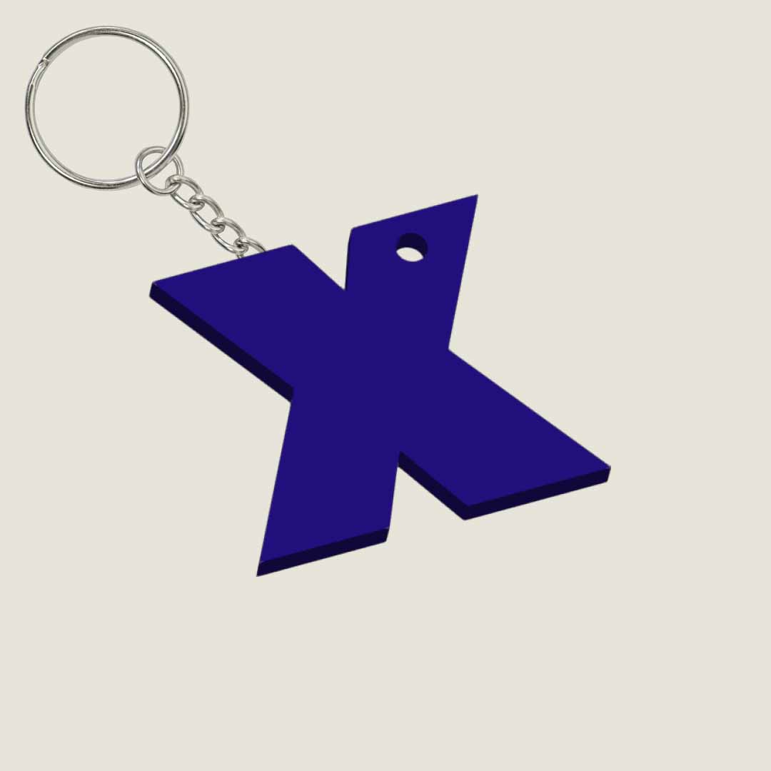 Llavero Acrílico con Inicial | Combinable | Hotculture®