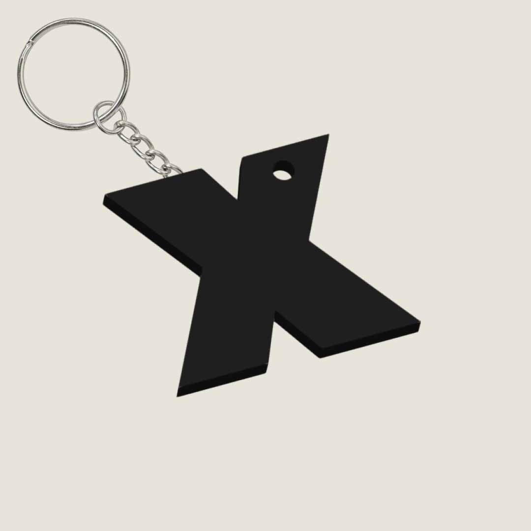 Llavero Acrílico con Inicial | Combinable | Hotculture®