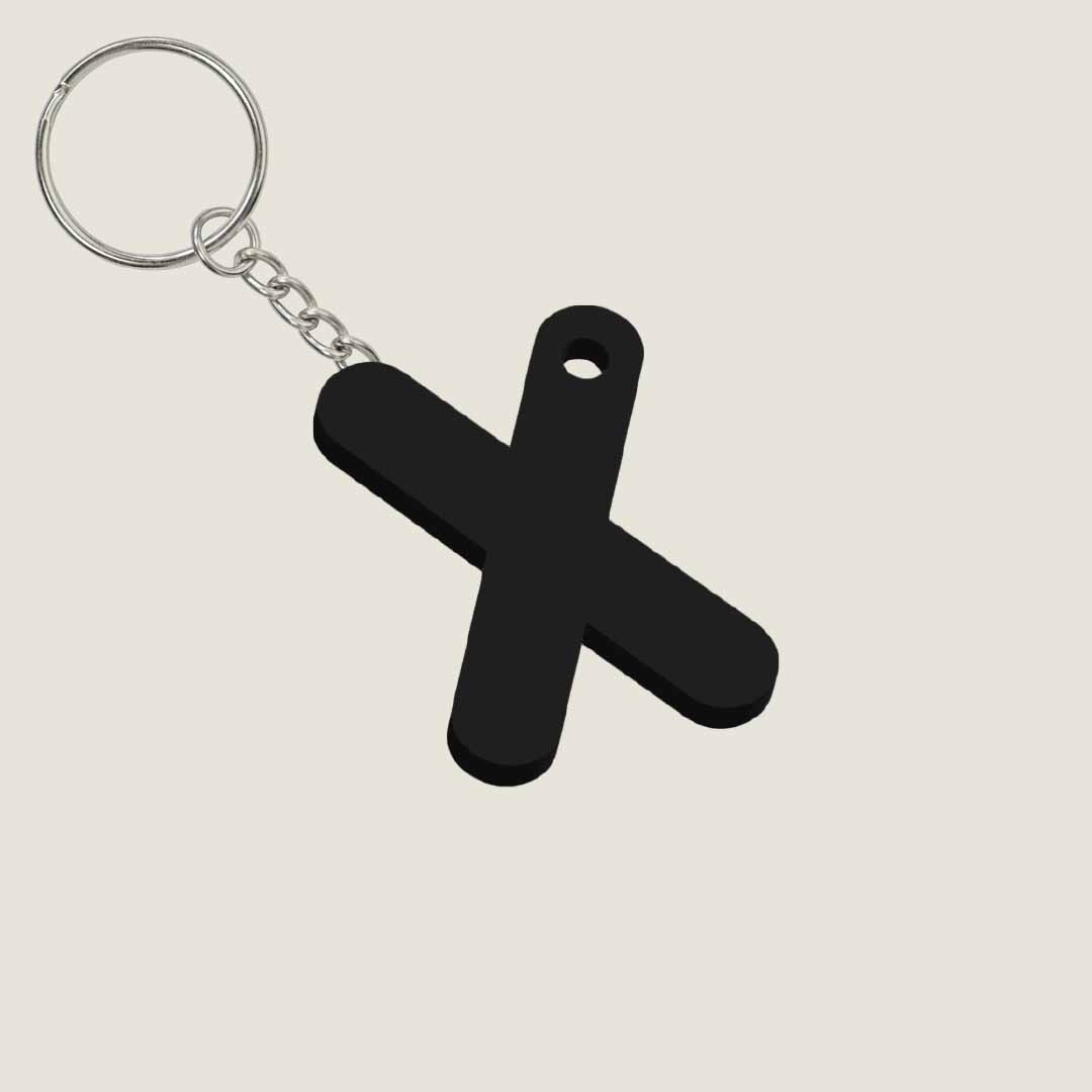 Llavero Acrílico con Inicial | Combinable | Hotculture®