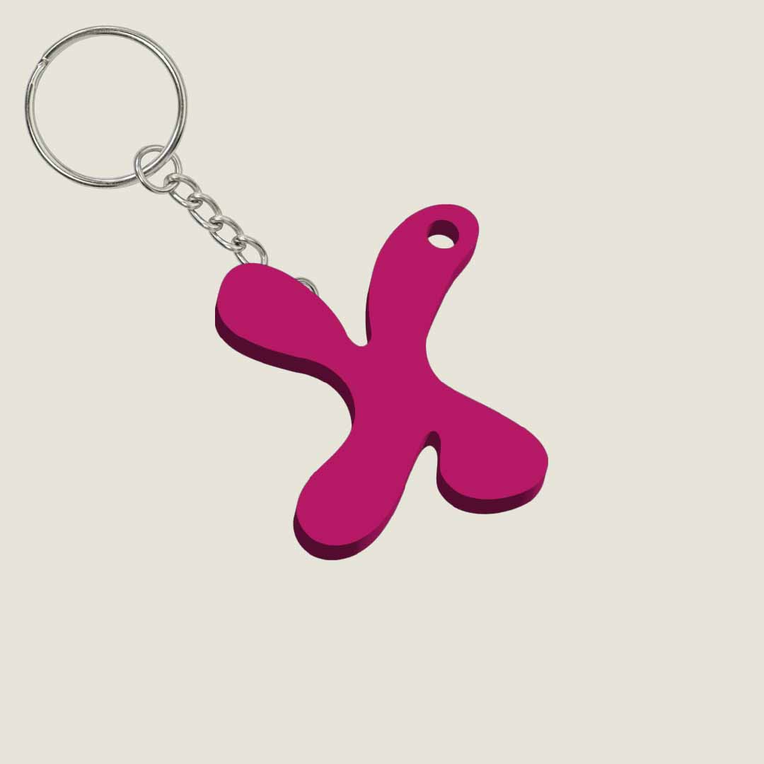 Llavero Acrílico con Inicial | Combinable | Hotculture®