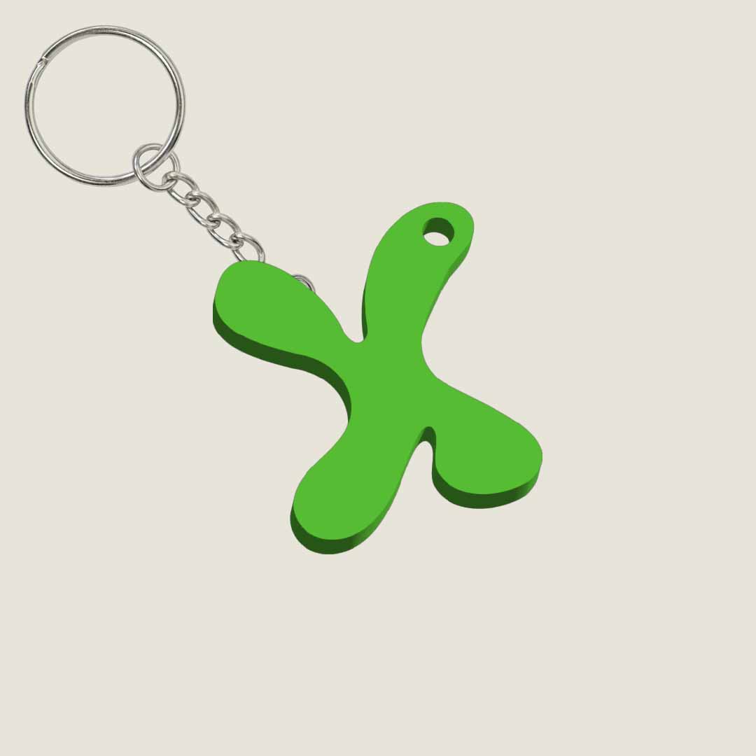 Llavero Acrílico con Inicial | Combinable | Hotculture®